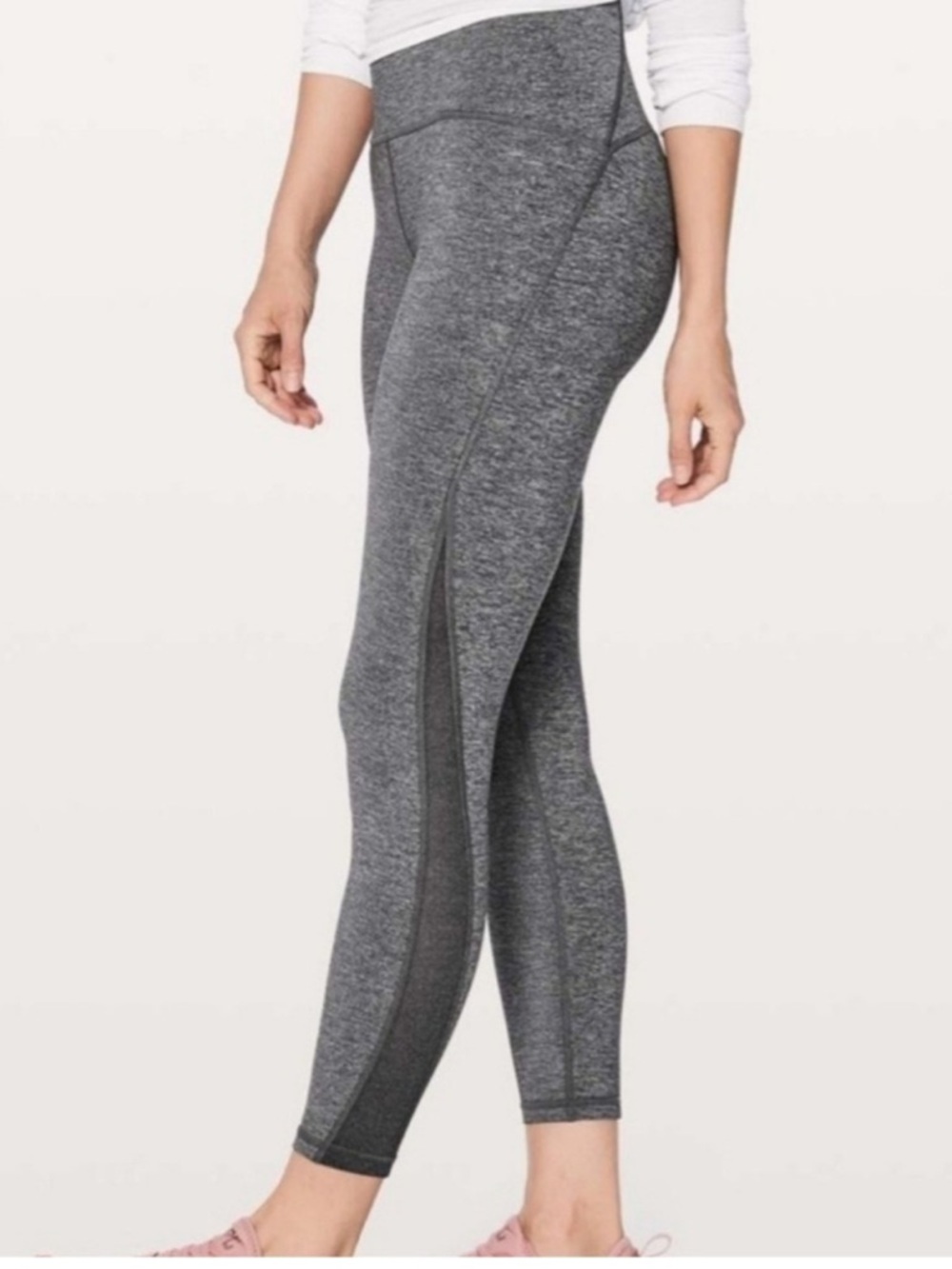 Lululemon Train Times 7/8 Pant *25” Heather Grey Size 10